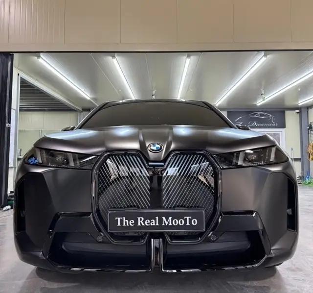 BMW iX 무광 PPF 시공 사진 13