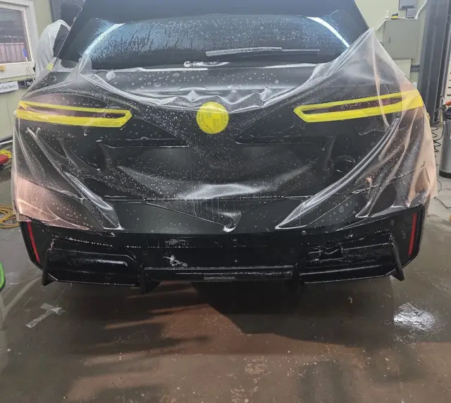BMW iX 무광 PPF 시공 사진 6