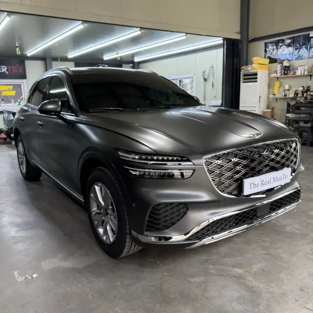 GV70 무광 PPF 시공 사진 12