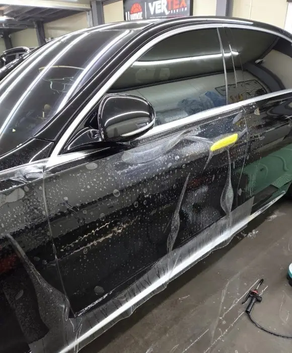 벤츠 S500 전체 PPF 시공 사진 4