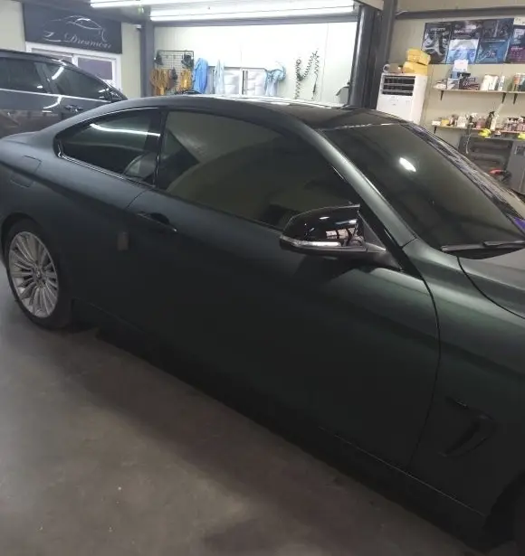 BMW 420d 랩핑 시공 사진 11