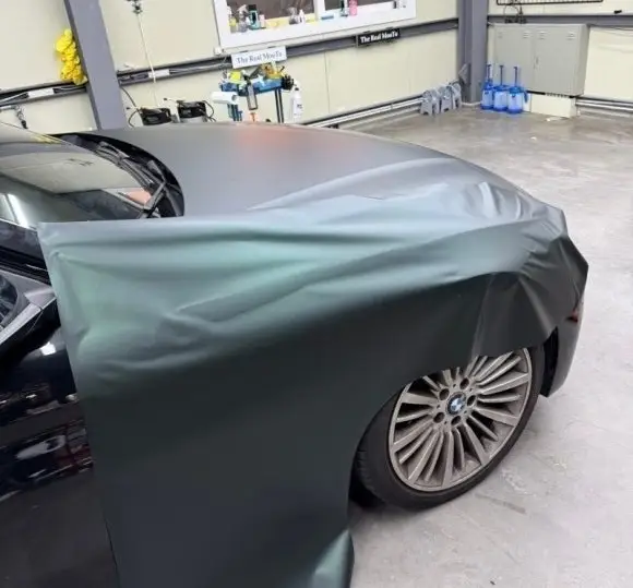BMW 420d 랩핑 시공 사진 4